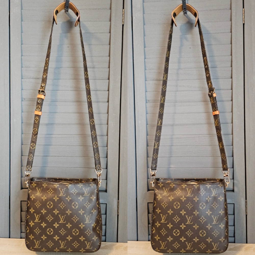 Authentic LOUIS VUITTON Monogram Looping MM Crossbody - Picture 3 of 13